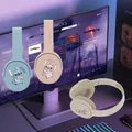 P2961 Disney Stitch Cuffie Bluetooth senza fili Over Ear Cuffie stereo HiFi Gamer Musica Sport Auricolari TF/AUX con microfono HD