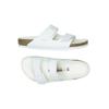 Birkenstock Damen Sandale, Gr. 44, weiß, kein Etikett