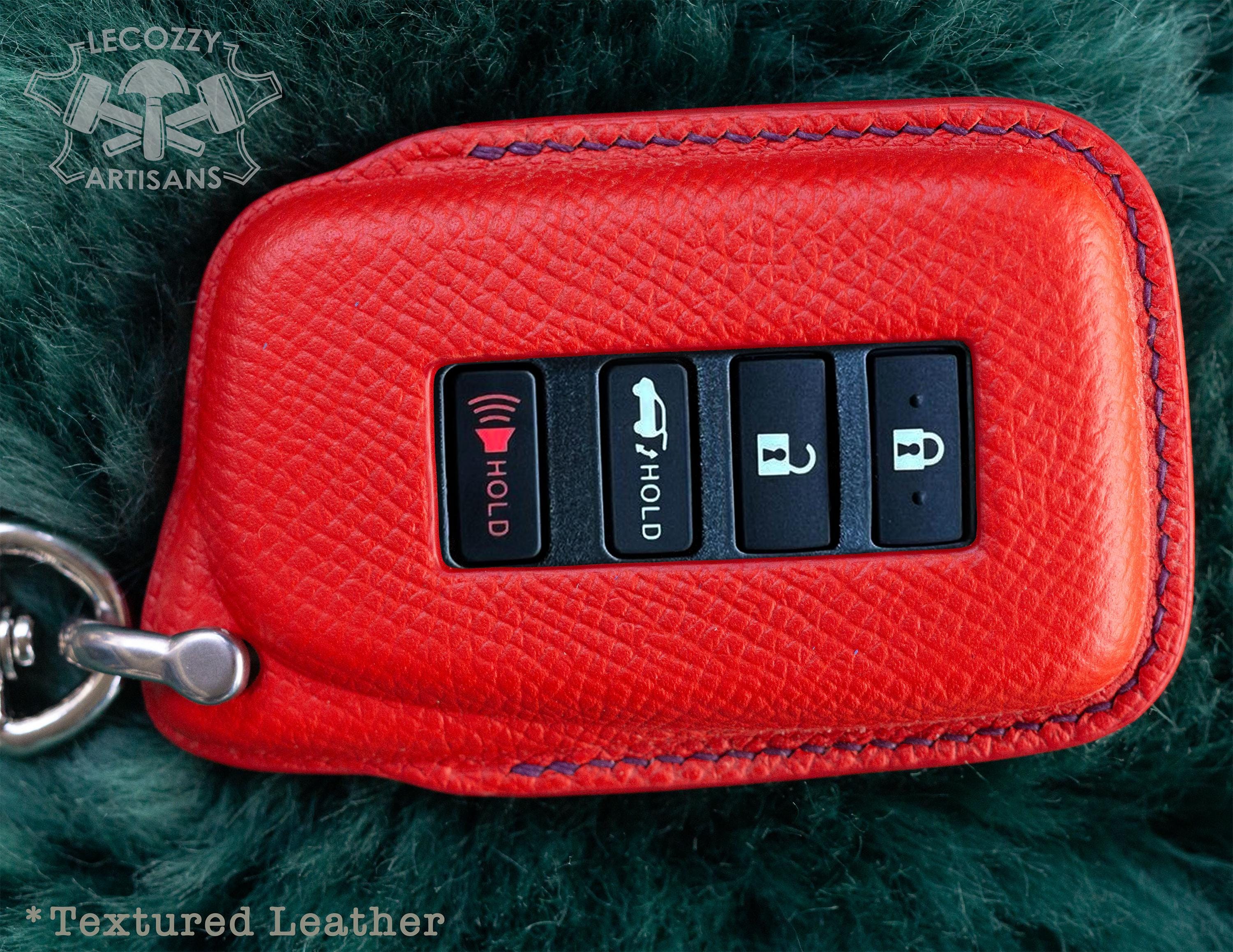 Custodia in pelle per chiave Lexus RX350, custodia per telecomando intelligente Lexus, custodia per chiave auto senza chiave Lexus RX350 RX450h 2016,