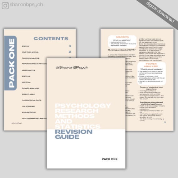 Guida di revisione dei metodi di ricerca e statistica in psicologia - Pacchetto uno e due (test di selezione DClinPsy)