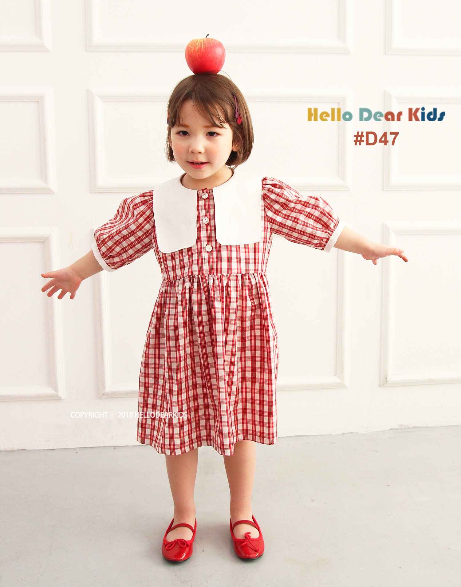 4 vestiti con colletti/Modelli in bundle/D47/Modello di cucito per bambini/Modello di cucito PDF/Modello di cucito per neonati/Modello di cucito per b