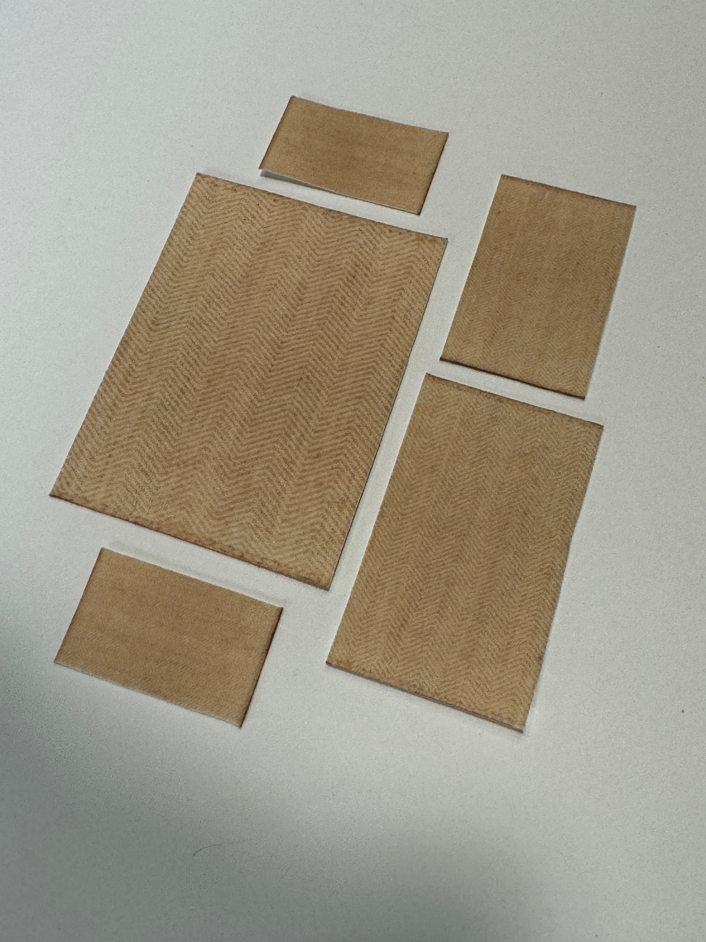 Set di tappeti in scala 1:48 n. 2 Kit a spina di pesce * Miniatura per casa delle bambole * Scala O * ShopMiniDecorandMore * Diorama * Modellino di tr