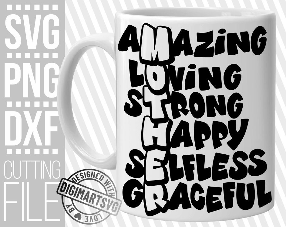 Madre in formato SVG, Felice Festa della Mamma in formato SVG, Mamma in formato SVG, Forte in formato SVG, Mamma in formato SVG, Vita da mamma, Afro i