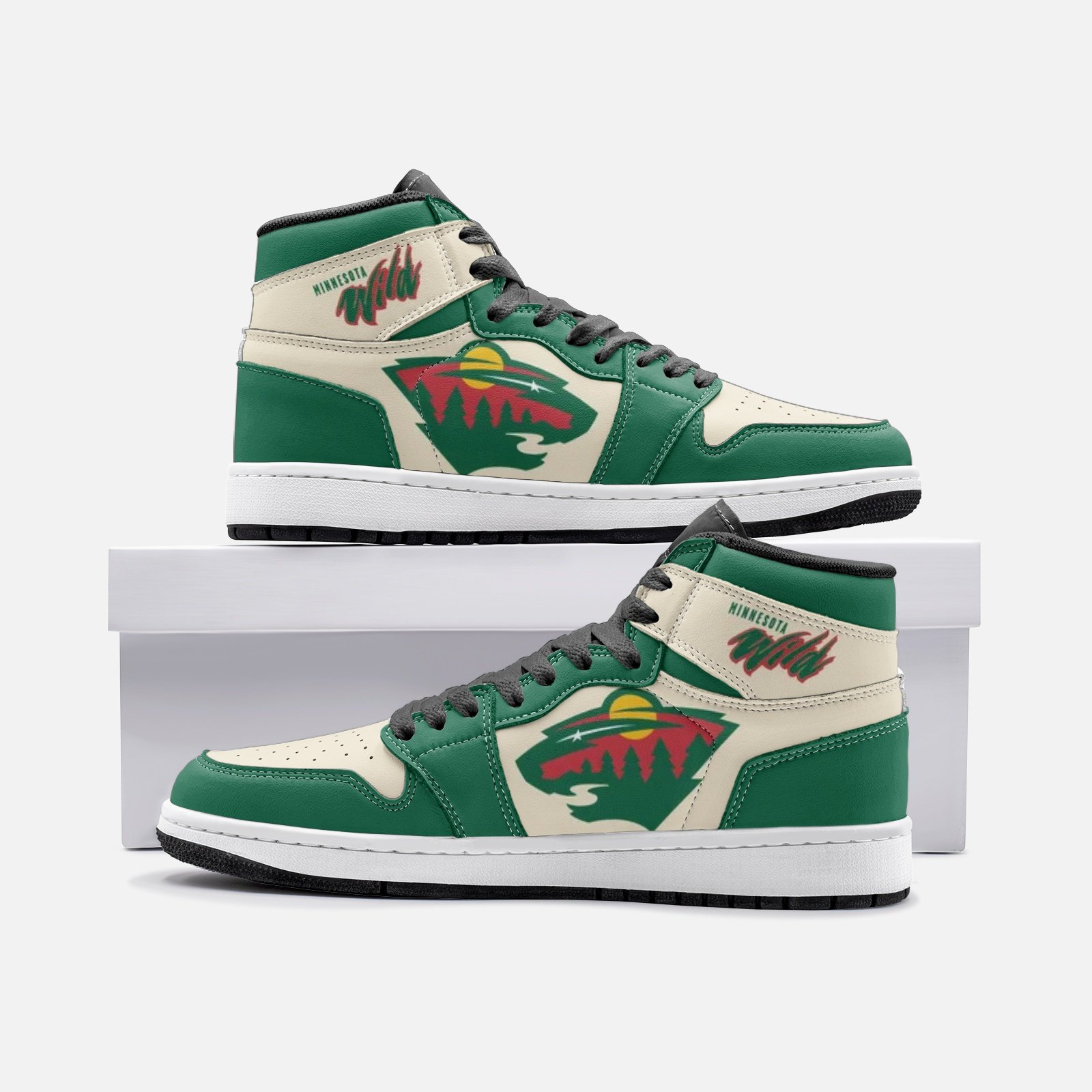 Scarpe da corsa, scarpe da ginnastica e scarpe da ginnastica non ufficiali dei fan dei Minnesota Wild, unisex