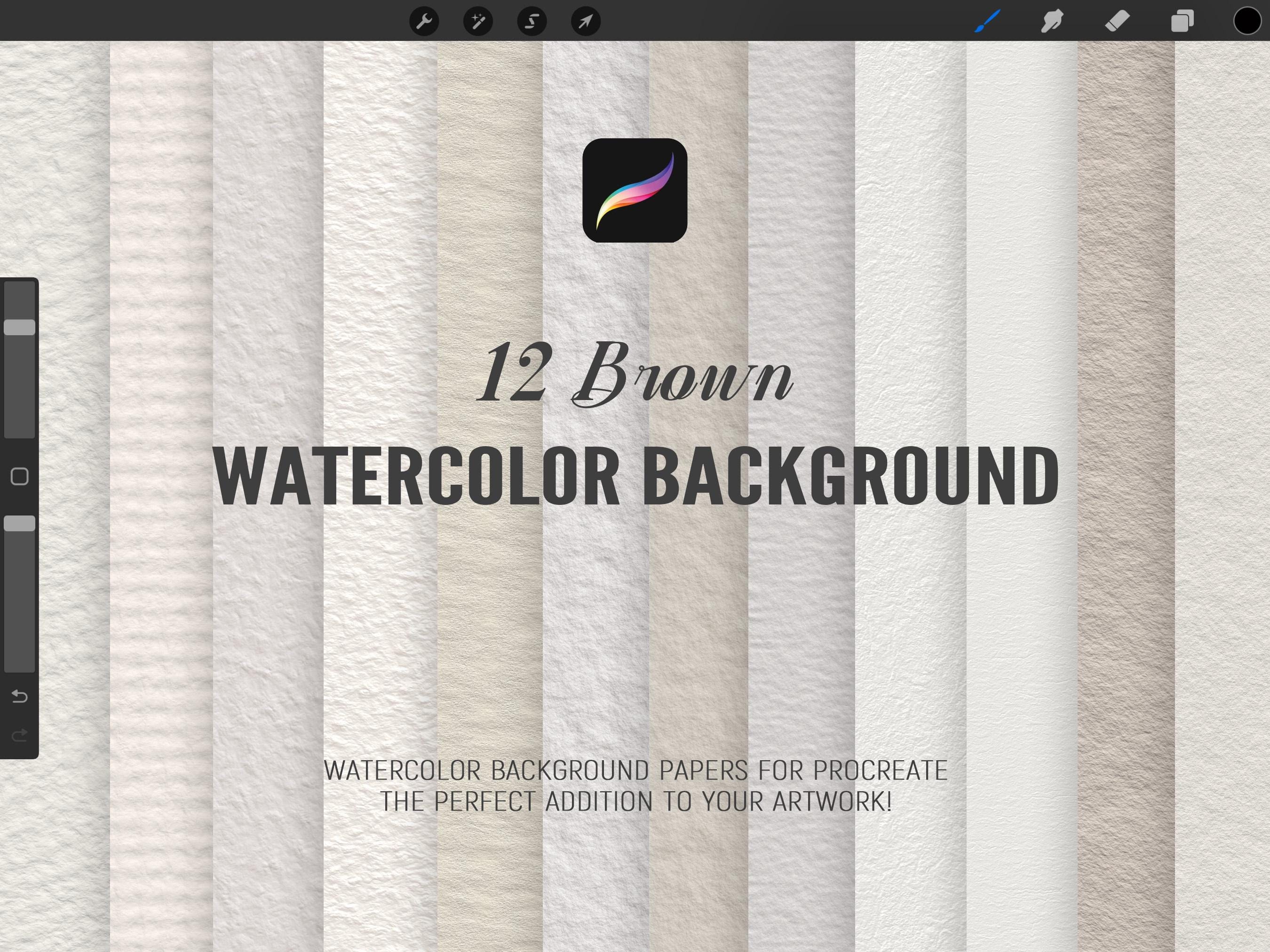 12 carte digitali per acquerelli, sfondo digitale, texture di carta per acquerelli, texture di carta bianca, clipart di carta per album digitali