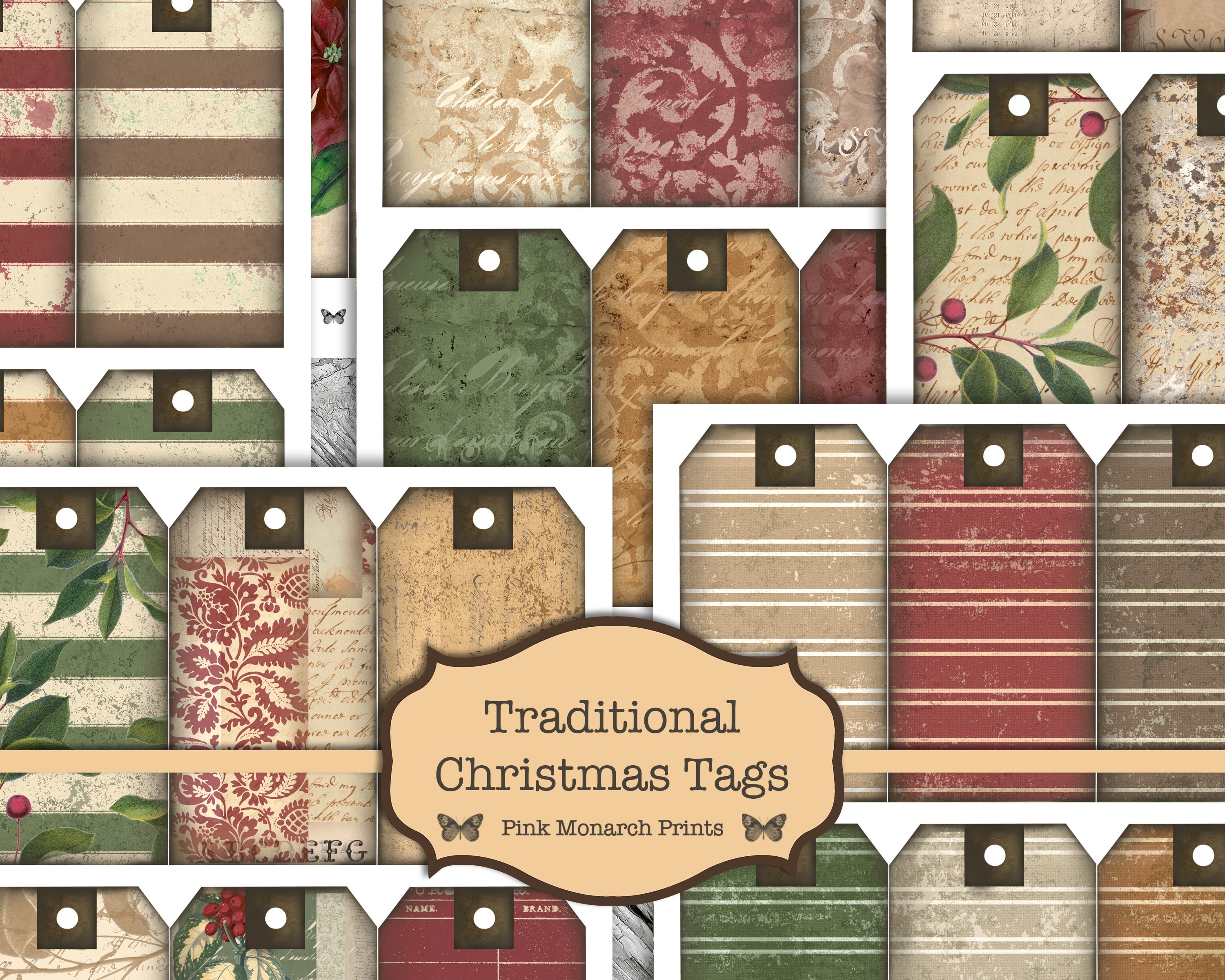 Diario spazzatura di Natale, Kit diario spazzatura, Diario spazzatura digitale, Diario spazzatura stampabile, Diario spazzatura invernale, Effimera st