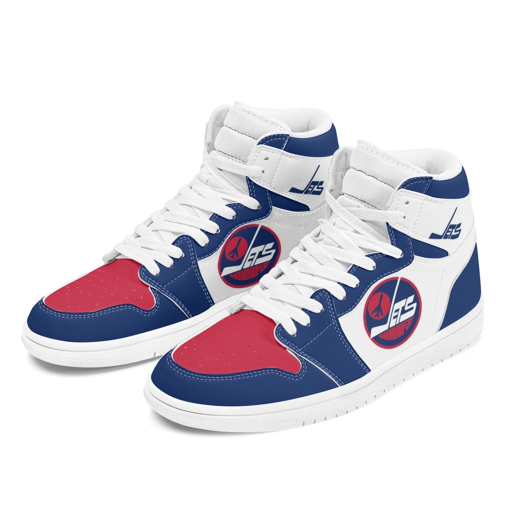 Scarpe da corsa, scarpe da ginnastica e scarpe da ginnastica non ufficiali dei fan dei Winnipeg Jets, unisex