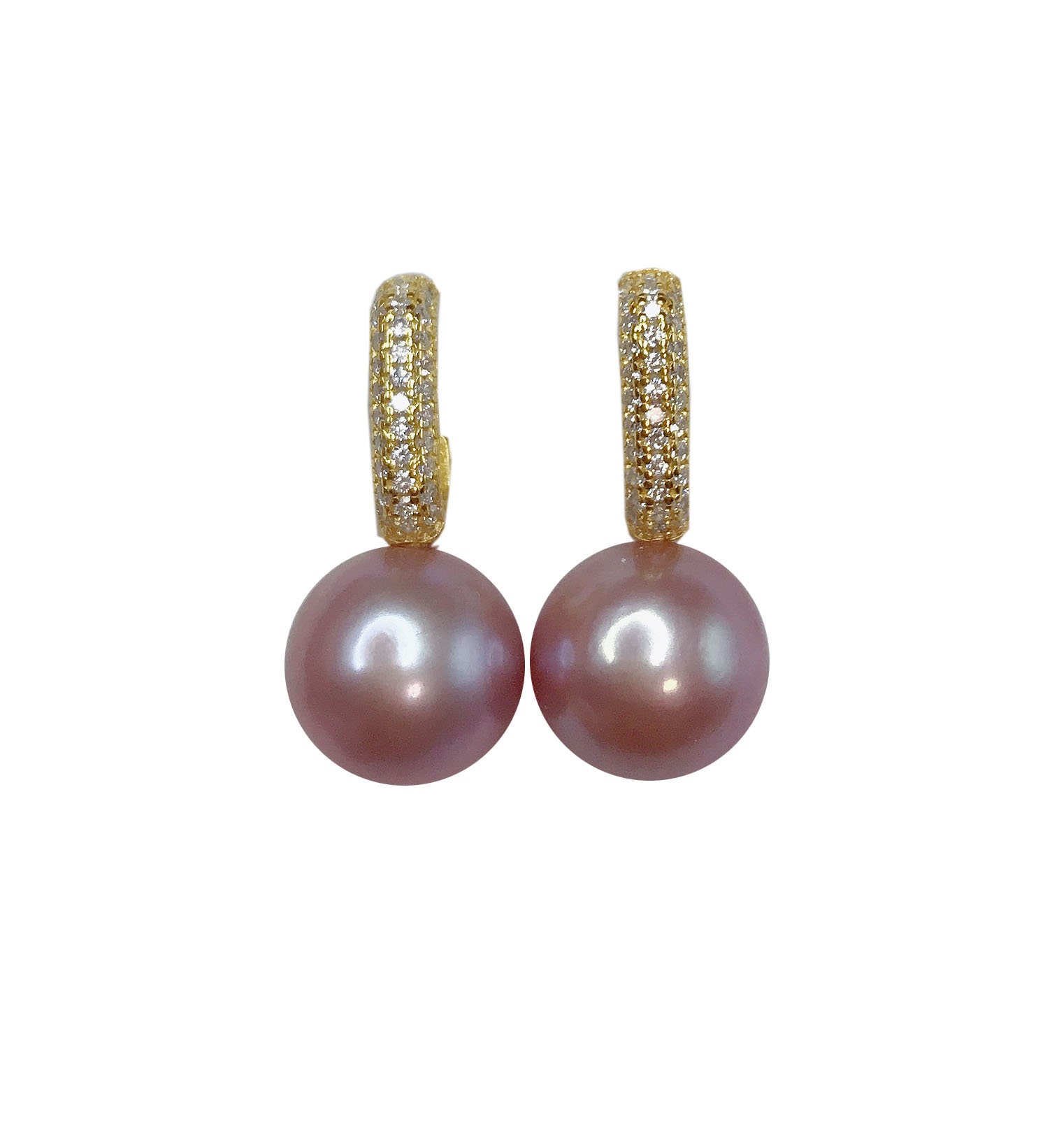 1 paio di montature per orecchini a bottone in argento Sterling S925 per perle o pietre preziose, montature per orecchini di perle, componenti per la