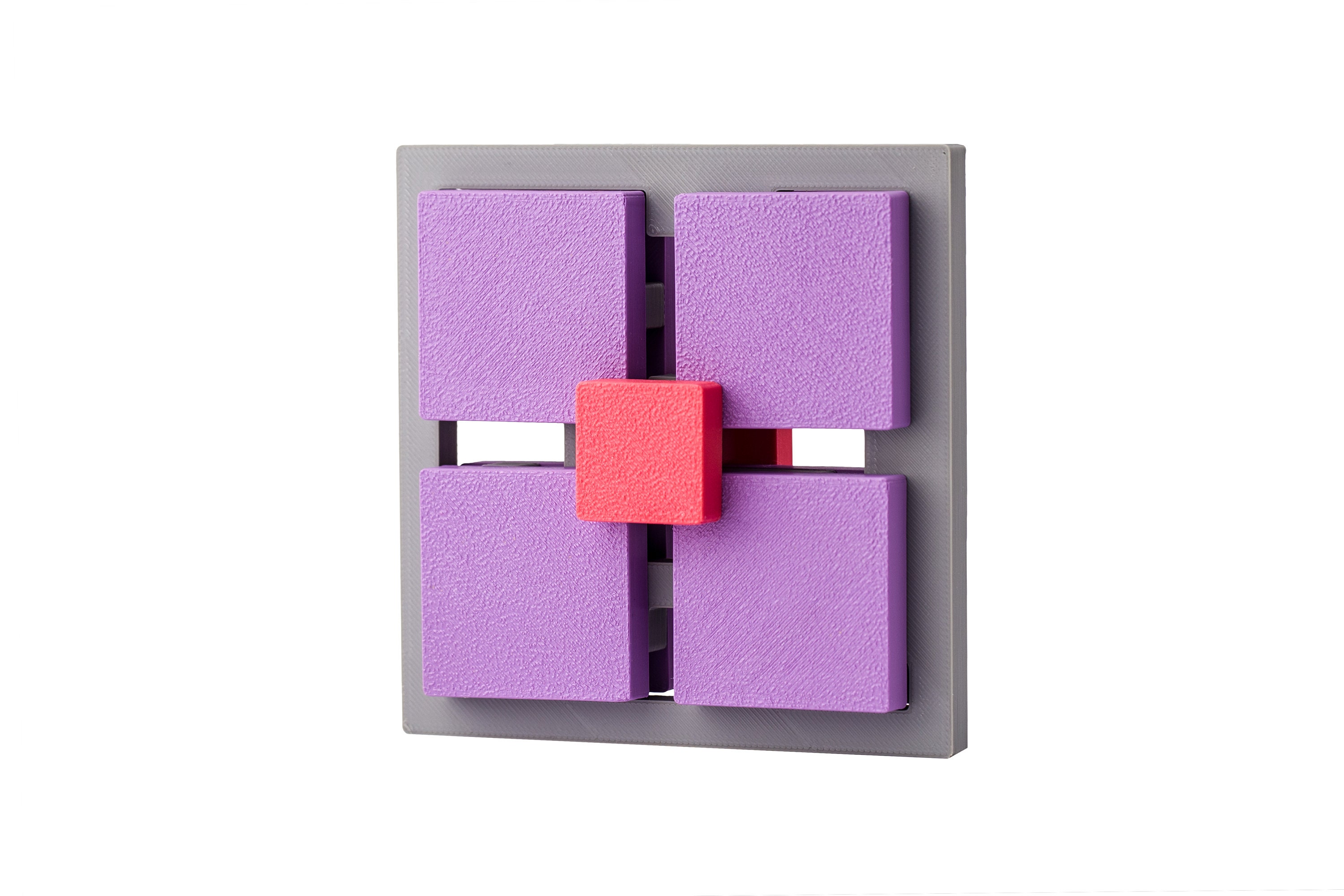 "Puzzle 3D stampati \"Stuck In The Middle\" per adulti - Puzzle impossibile per il QI, rompicapo difficile - Labirinto scorrevole, il miglior gioco di fu"
