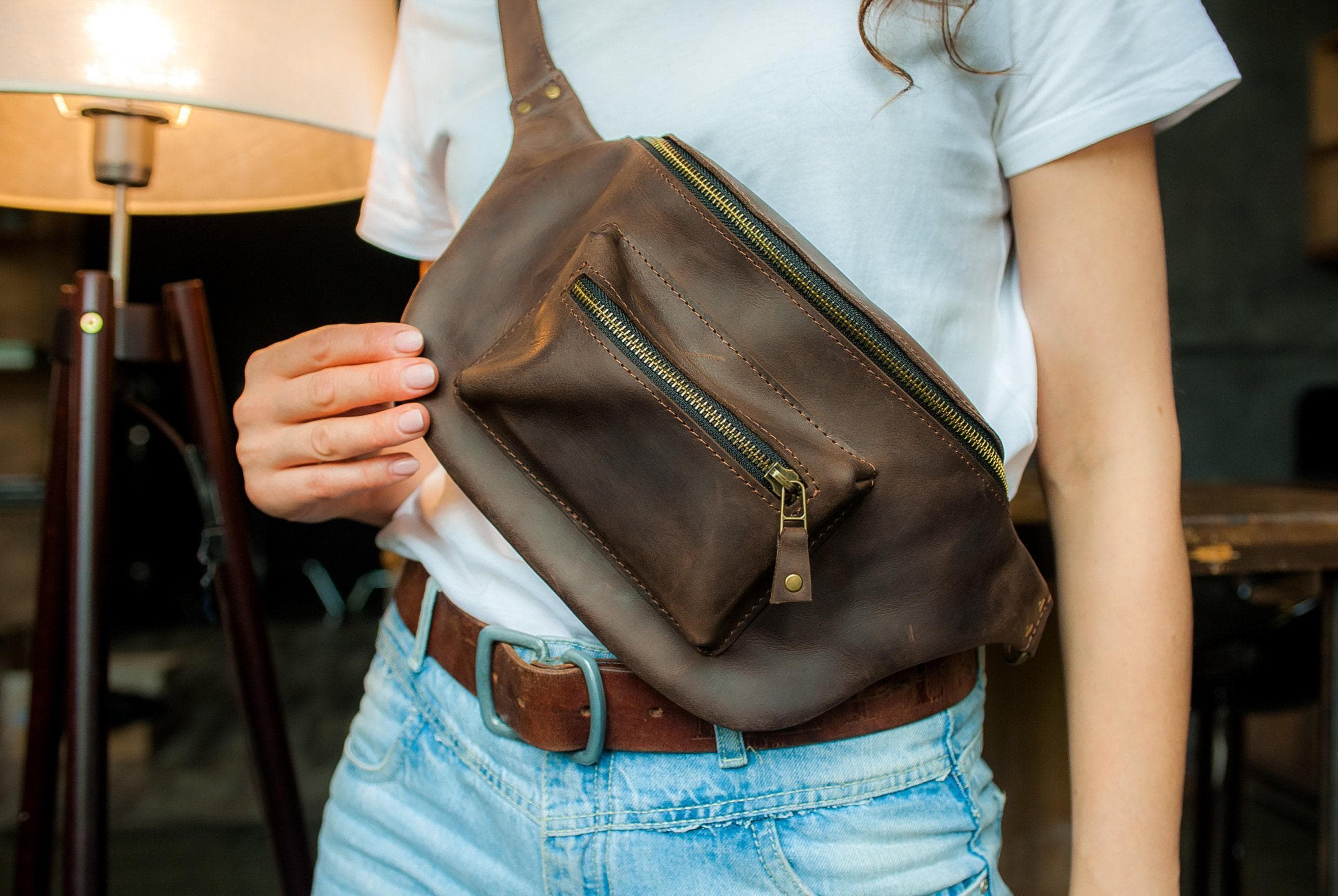 Marsupio con cintura in pelle, marsupio da donna in pelle, cintura da donna in pelle, marsupio in pelle da donna, marsupi personalizzati da donna