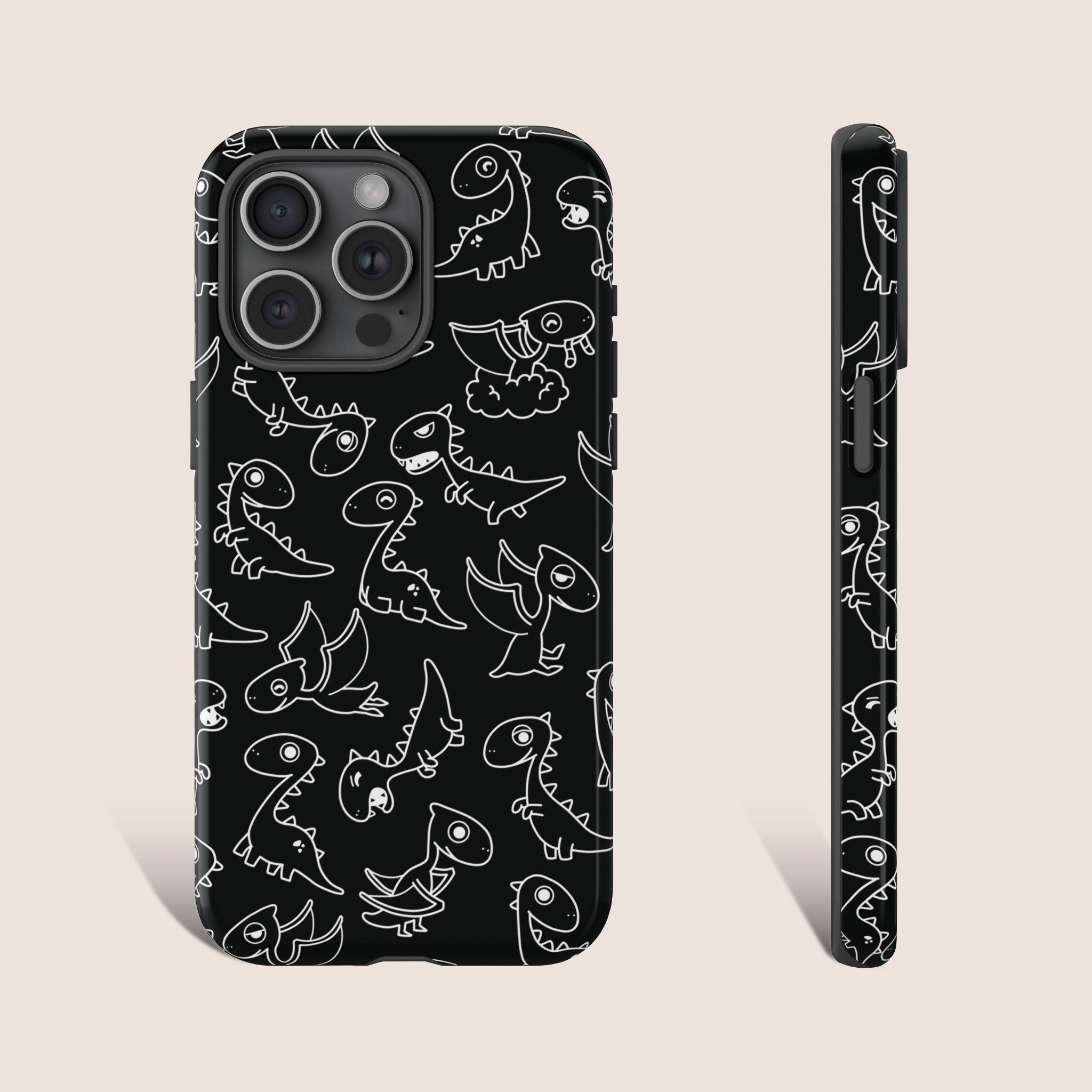 Custodia per telefono per bambini Custodia per telefono dinosauro Custodia per telefono dinosauro Custodia per telefono T-rex Custodia per telefono an