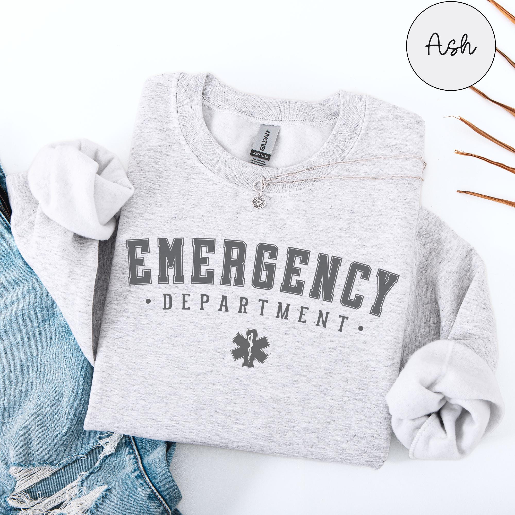 Felpa per pronto soccorso, maglione per infermiere di pronto soccorso, girocollo per infermiere di pronto soccorso, regalo per pronto soccorso, regalo