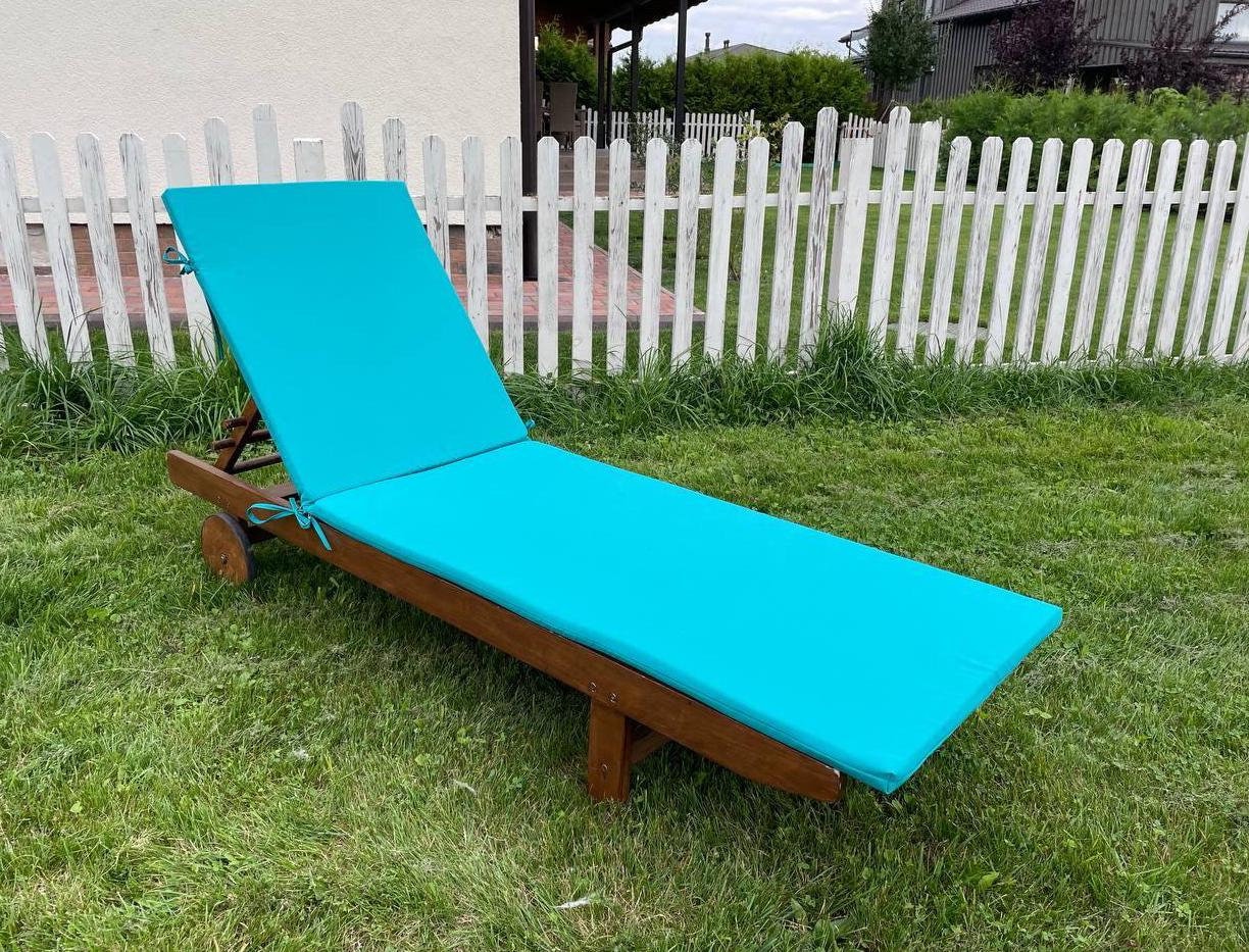 Cuscino per lettino prendisole, 16 colori, Cuscino per lounge, Cuscino per piscina, Cuscino per lettino prendisole, Cuscini per sedie, Cuscino per lou