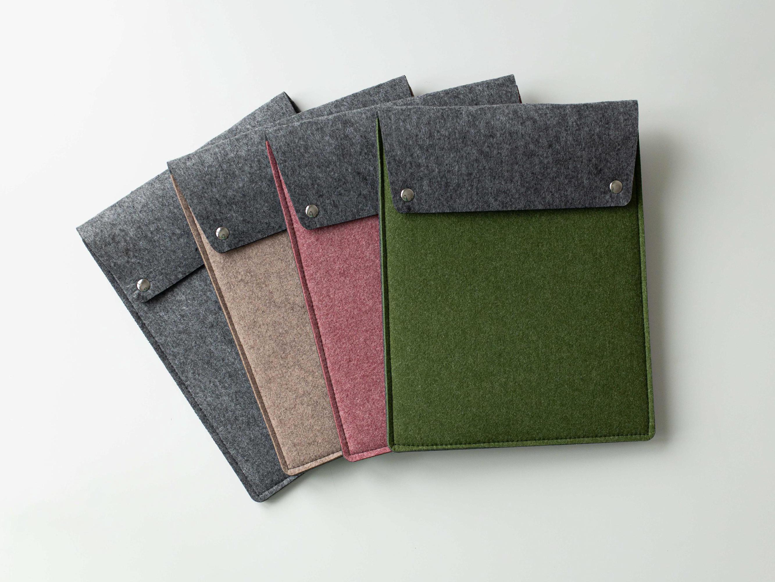 Custodia in feltro per iPad, accessori per tablet, custodia carina per iPad, custodia per tablet, custodia in feltro per iPad, accessori da viaggio, c