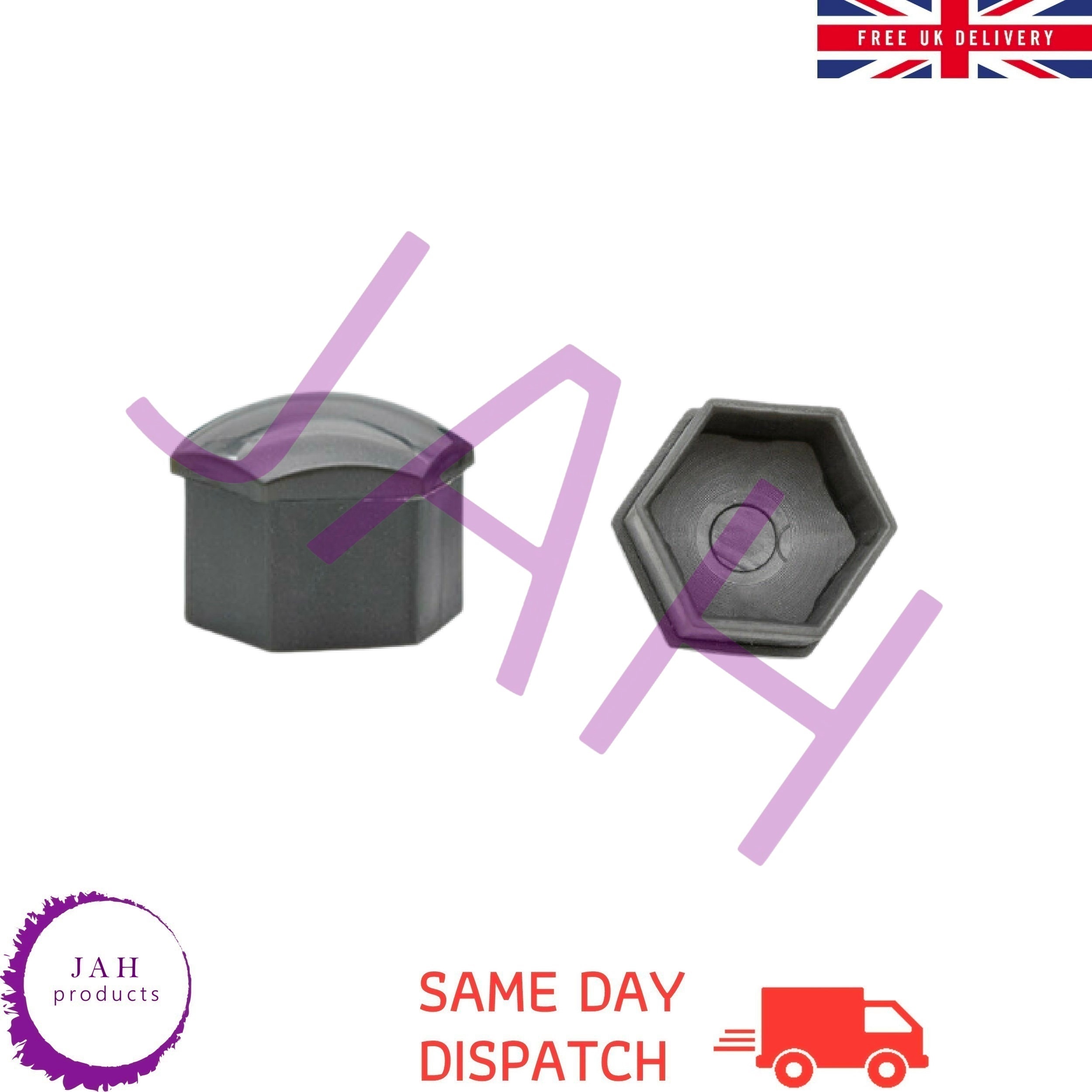 20 copridadi per bulloni ruota da 17 mm, grigi, per VW, BMW e Mercedes, articolo universale