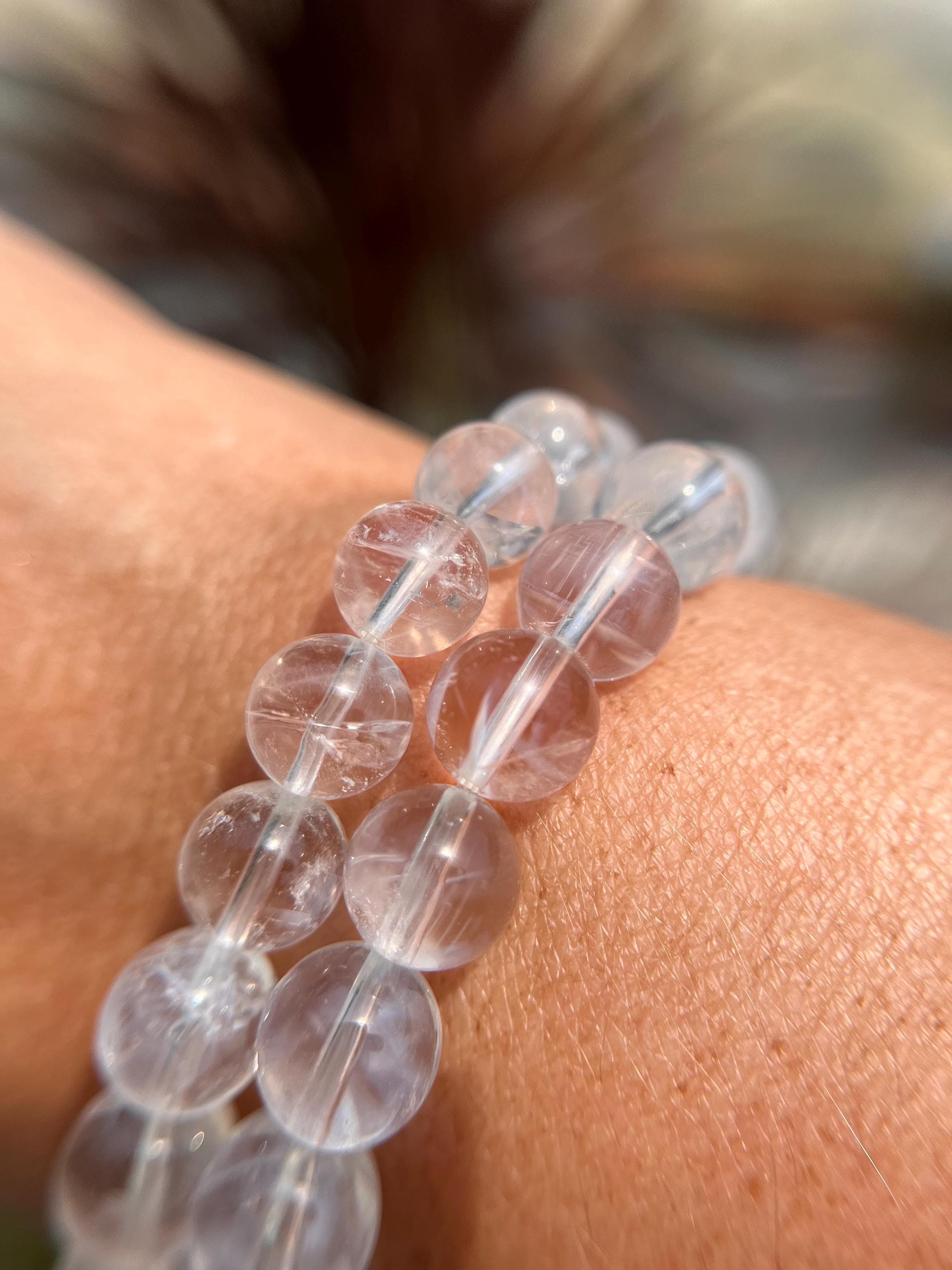 "Bracciale con perline di quarzo blu rarissimo di altissima qualità, aghi o \"piume d'angelo\", da 12 mm, 11,5 mm, 11 mm, 8,5 mm, 8 mm, 7,5 mm o 7 mm."