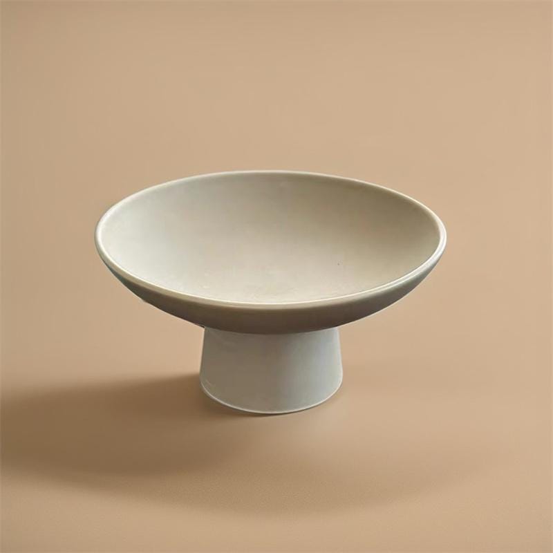 Stampo per vassoio in silicone, stampo per vassoio per candele in cemento, stampo per ciotola in resina, stampo in Jesmonite, stampo in gesso