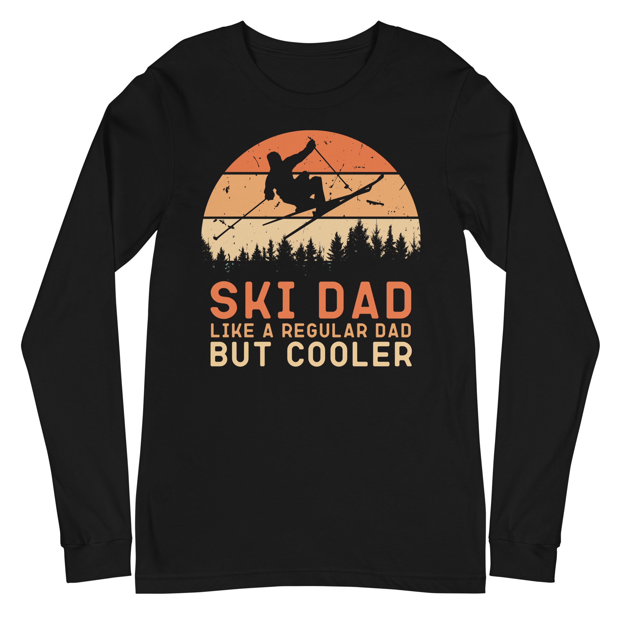 T shirt manica lunga sci uomo, Ski dad Maglietta manica lunga, t shirt sci manica lunga uomo, camicia sci manica lunga uomo, t shirt sci manica lunga