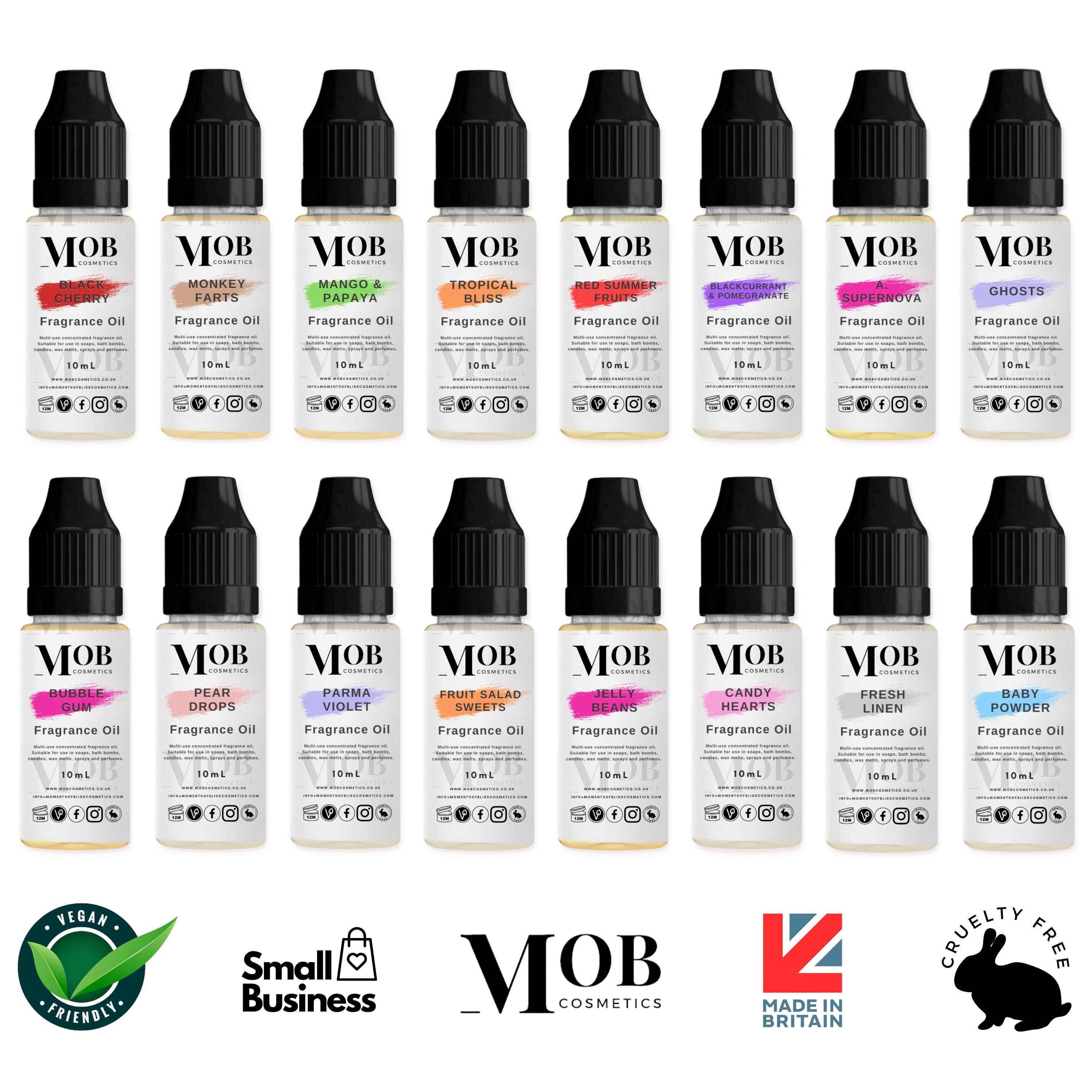 Oli profumati da 10 ml / Oltre 100 fragranze / Oli profumati per candele Oli per aromaterapia Oli profumati di lusso per la produzione di candele Cera