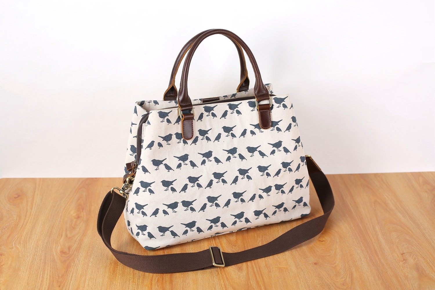 Borsa tote in tela, borsa tote personalizzata, borse tote con cerniera, borsa tote in tela per damigelle d'onore, borsa tote con cerniera, borsa a tra