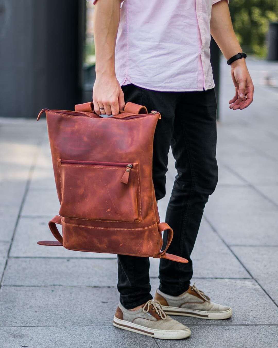 Zaino in pelle, Zaino per laptop, Zaino in pelle da uomo, Zaino da viaggio, Zaino da uomo, Zaino in pelle da uomo, Zaino da viaggio, Zaino da scuola