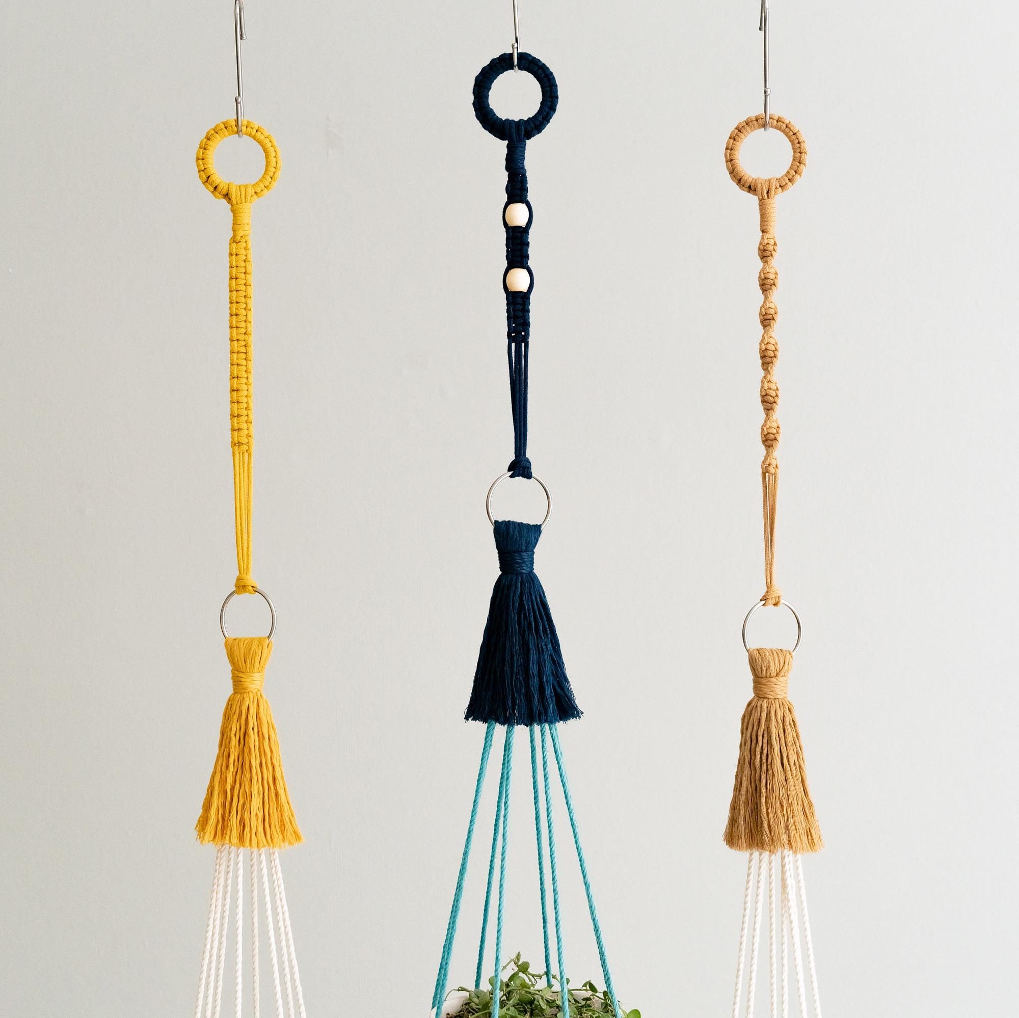 Prolunga per appendiabiti per piante Macrame, Cavo di prolunga per Macrame, Prolunga per supporto per piante Macrame, Prolunga, Estensione, Amanti del