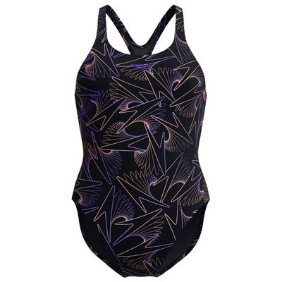 Speedo - Women's Hyperboom Allover Medalist - Badeanzug Gr 38 schwarz Image