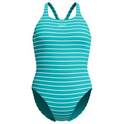 Speedo - Women's Eco Endurance+ Printed Medalist - Badeanzug Gr 32 türkis Image