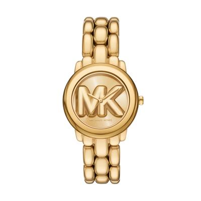 Quarzuhr MICHAEL KORS "PHOEBE", gelbgoldfarben, Armbanduhren, Damen, Armbanduhr, Damenuhr, Edelstahlarmband, analog Image