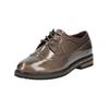 Schnürschuh REGARDE LE CIEL "Regarde Le Ciel Halbschuhe Leder", Damen, Gr. 39, braun (fango), Leder, casual, Schuhe
