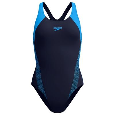 Speedo - Women's Hyperboom Splice Racerback - Badeanzug Gr 42 blau Image