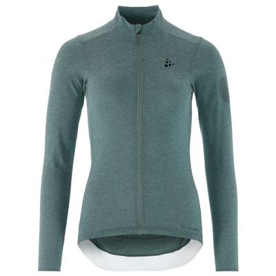 Craft - Women's Core Bike Essence Wool L/S Jersey - Radtrikot Gr XS türkis Image