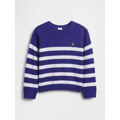 Gap Blue Brannan Bear Crew Neck Jumper (6mths-5yrs)