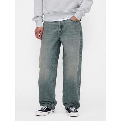 Gap Washed Blue Baggy Jeans