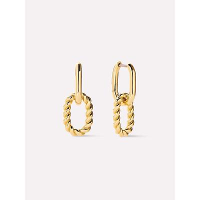 Women's Ash Double Mini Gold Drop Earrings by Ana Luisa in Gold (Size OS)
