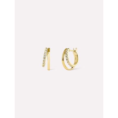Women's Toda Double Hoop Earrings by Ana Luisa in Gold (Size OS)