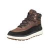 Schnürstiefelette GEOX "Geox Stiefelette Veloursleder/Textil", Herren, Gr. 45, braun (coffee), Veloursleder, Textil, casual, Schuhe