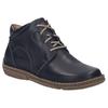 Schnürstiefelette JOSEF SEIBEL "Neele 46", Damen, Gr. 38, schwarz, Leder, casual, Schuhe, Freizeitschuh, Komfortschuh mit Wechselfußbett aus Leder