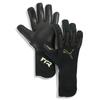 Torwarthandschuhe PUMA "FUTURE Ultimate NC Fußball Torwarthandschuhe Unisex", Damen, Gr. 11, schwarz grün terrain fizzy light gelb, Handfläche: 100% Latex; Handrücken: 9% Silikon, 9% Elasthan, 82% Polyester, Handschuhe