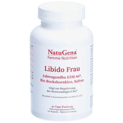 Libido Frau Ashwagandha+Maca+B6+B9+B12 Kapseln 120 St Image