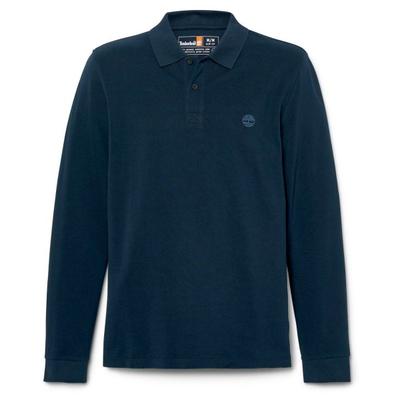 Timberland - Millers River L/S Millers River Pique Polo - Polo-Shirt Gr XXL blau Image
