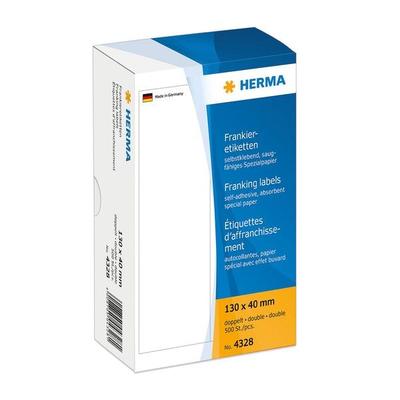 Herma 500er-Pack Frankieretiketten 130x40 mm Image