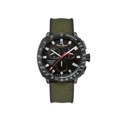 Jean Marcel Herren Armbanduhr Edelstahl geschwärzt Satiniert 25cm Image