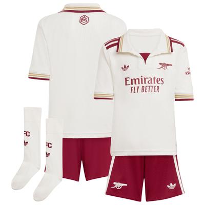 Arsenal adidas Drittes Minikit 2025-26 Image