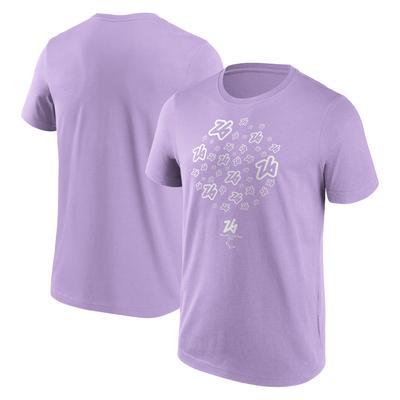 T-Shirt mit Grafik „Milano Cortina 2026 Paralympics“ mit Logoaufklebern – Lila Image