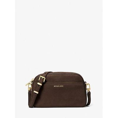 Jet Set Small Nubuck Camera Crossbody Bag