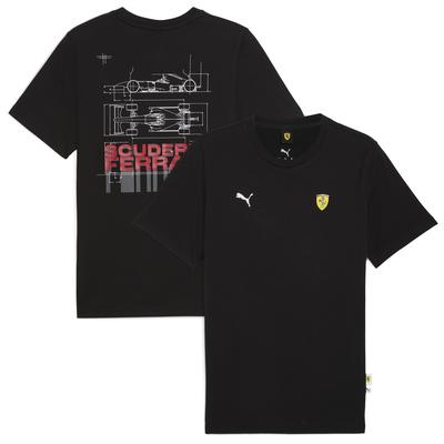 Scuderia Ferrari Car Graphic T-Shirt von Puma – Schwarz Image