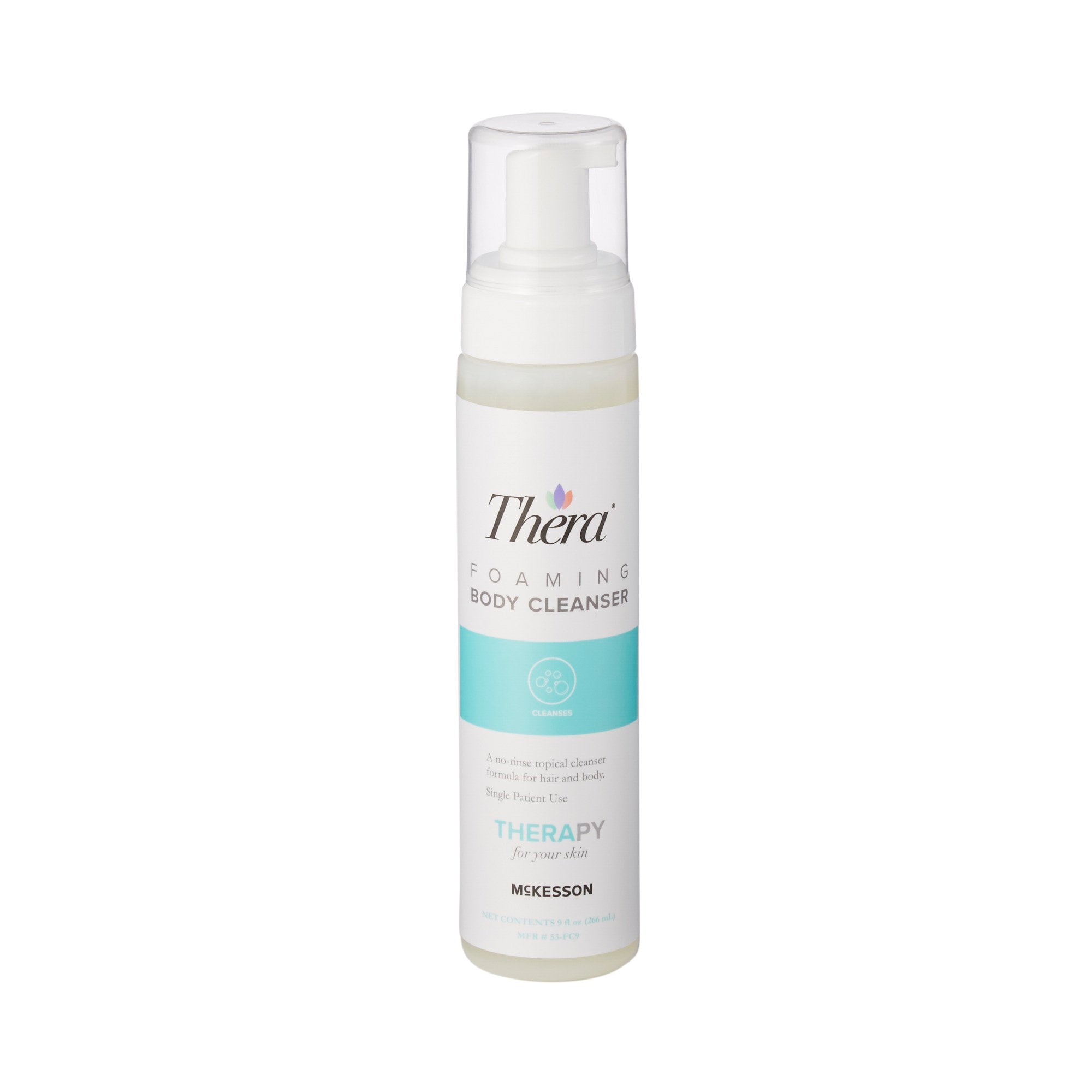 Thera Rinse-Free Shampoo and Body Wash Foaming 9 oz. Pump Bottle Scented (1049759_CS)