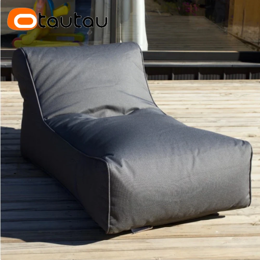 OTAUTAU Outdoor Sitzsack Liege Abdeckung Schwimmen Pool Strand Schlafsofa SF506 【Kein Füllstoff! Sie müssen es selbst füllen!】 Image