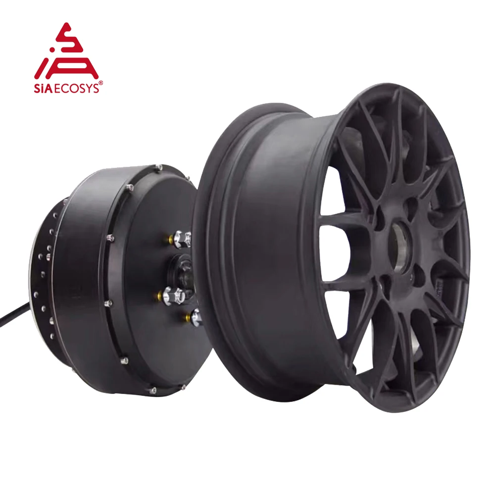 QS Motor Leistungsstarke neue Version 260 5 kW V4 bürstenloser DC-Einwellen-E-Auto-In-Radnabenmotor Image